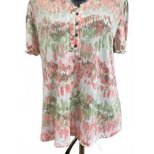 NEW N TOUCH women's short sleeve top in white